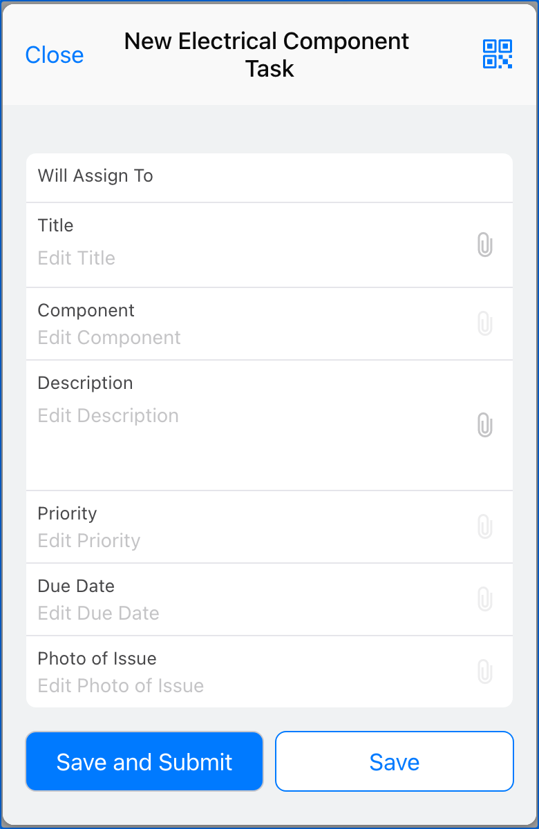 Image of a Electrical Component Task task